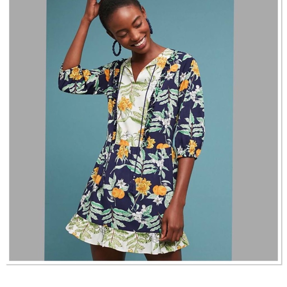 Anthropologie Lost+Wander Limon Tunic Dress